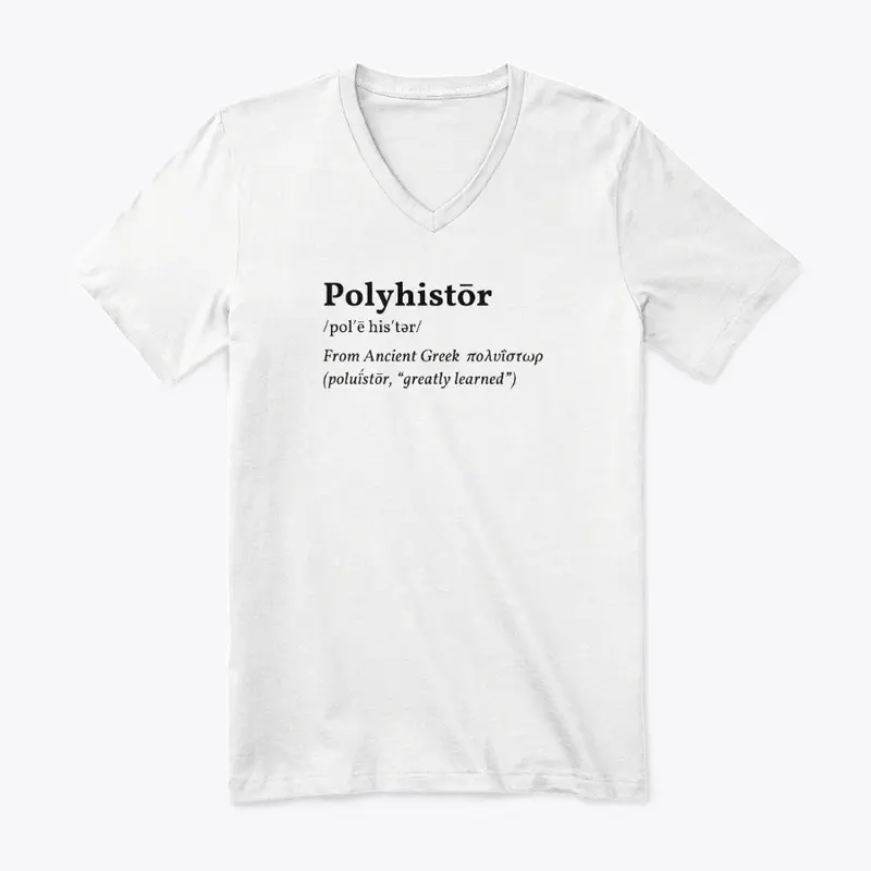 Polyhistor Etymology